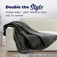 Heated fleece blanket for winter