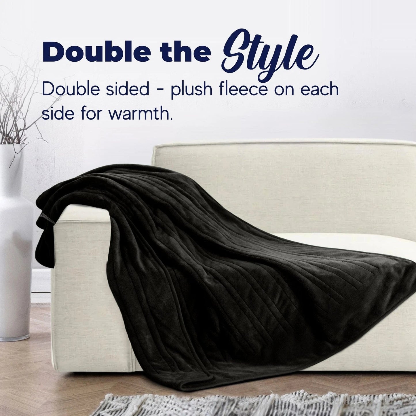 Couch electric blanket