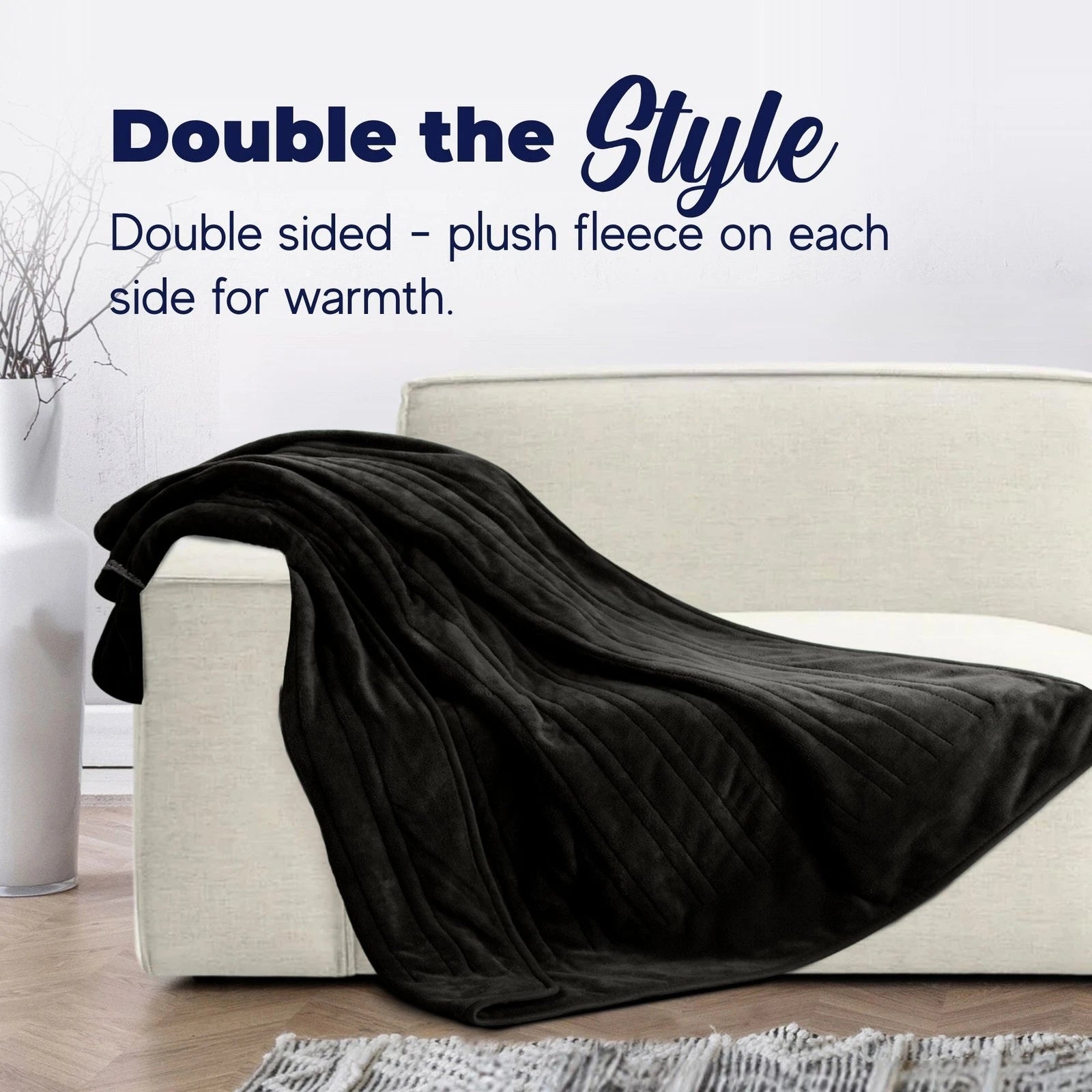 Couch electric blanket
