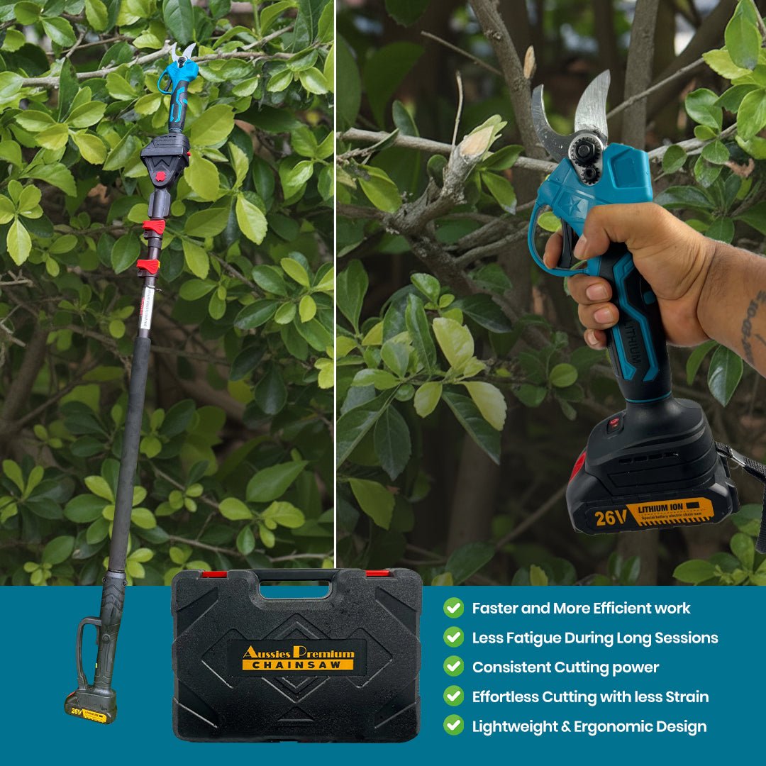 Maximize Your Garden Care with Aussies Ultimate Chainsaw Combo Deal!