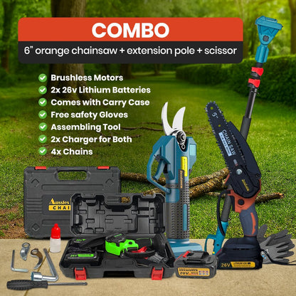 cordless chainsaw for garden