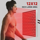 Red Wave Healing Therapy Lamp for Face & Body- Square 🔲