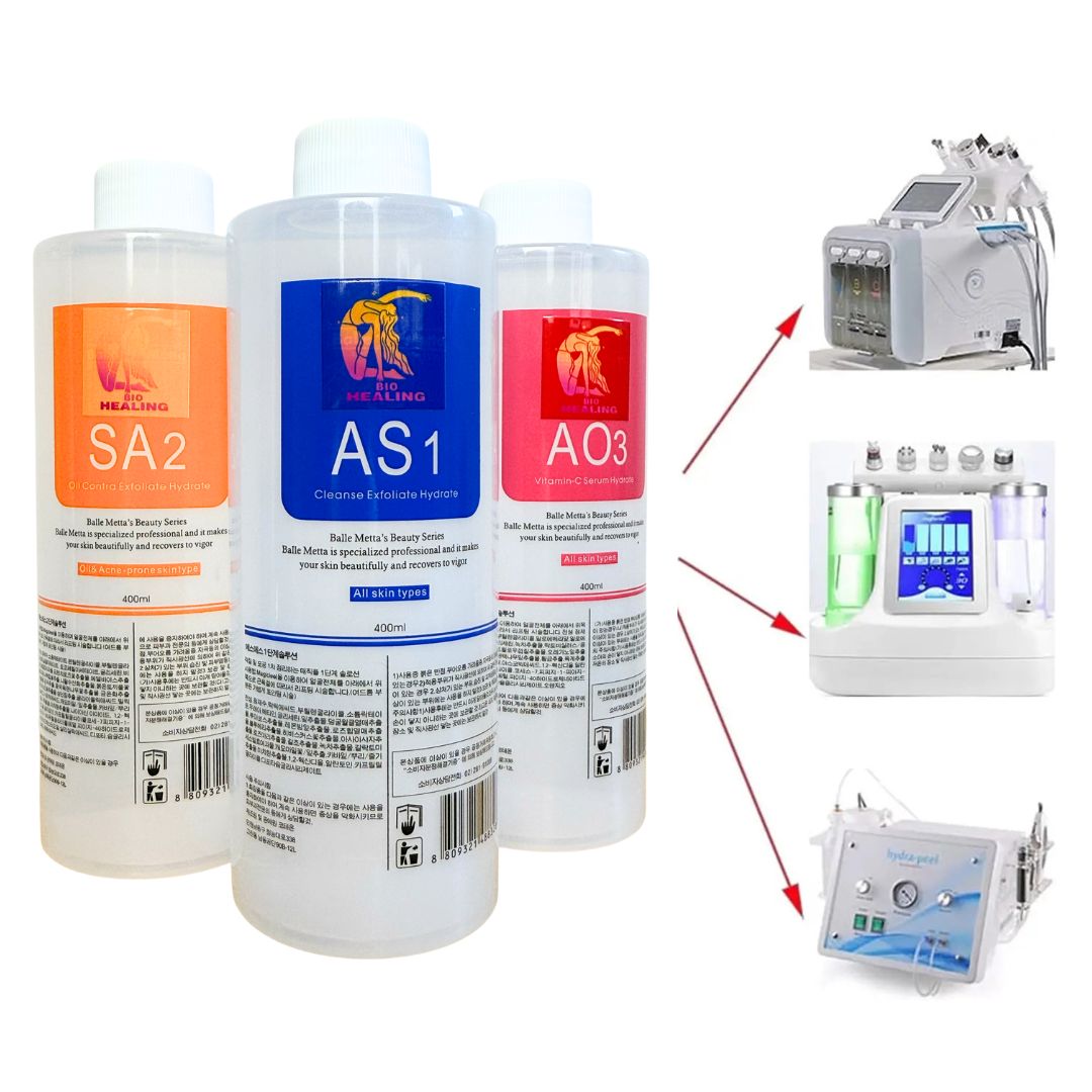 Bio Healing Hydro Dermabrasion Aqua Peel Solution Sets - aussie-deals4u