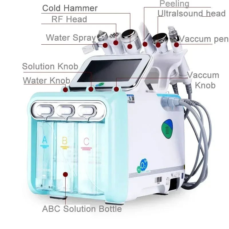 Hydro Dermabrasion Anti-Aging Facial Machine - Bio Healing™ Face Rejuvenator