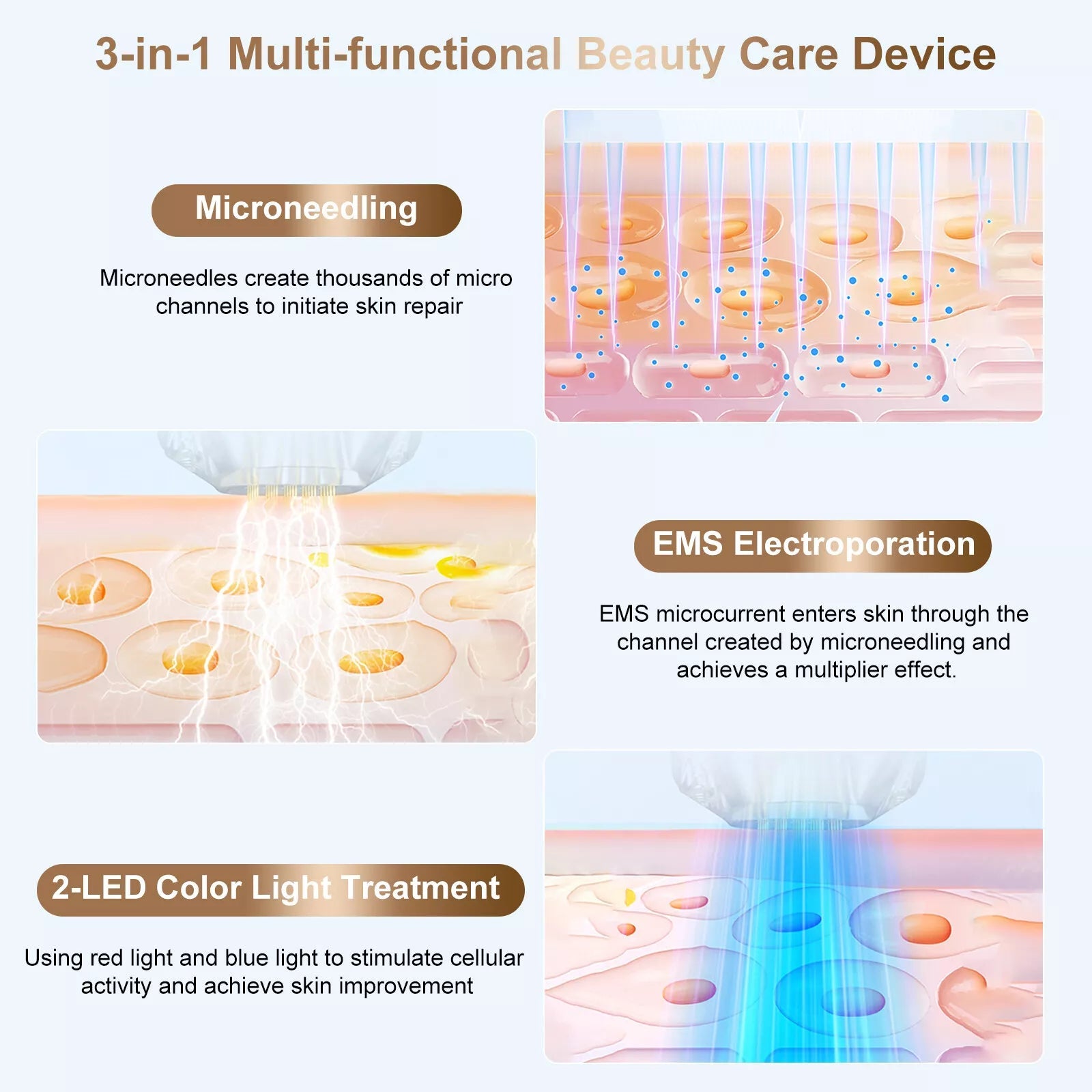 Bio-Healing Micro-Needling Device: Transform Your Skin.