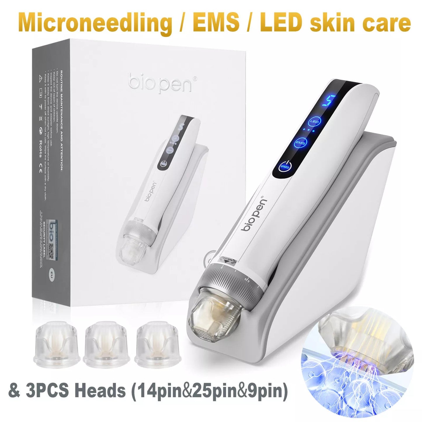 Bio-Healing Micro-Needling Device: Transform Your Skin.