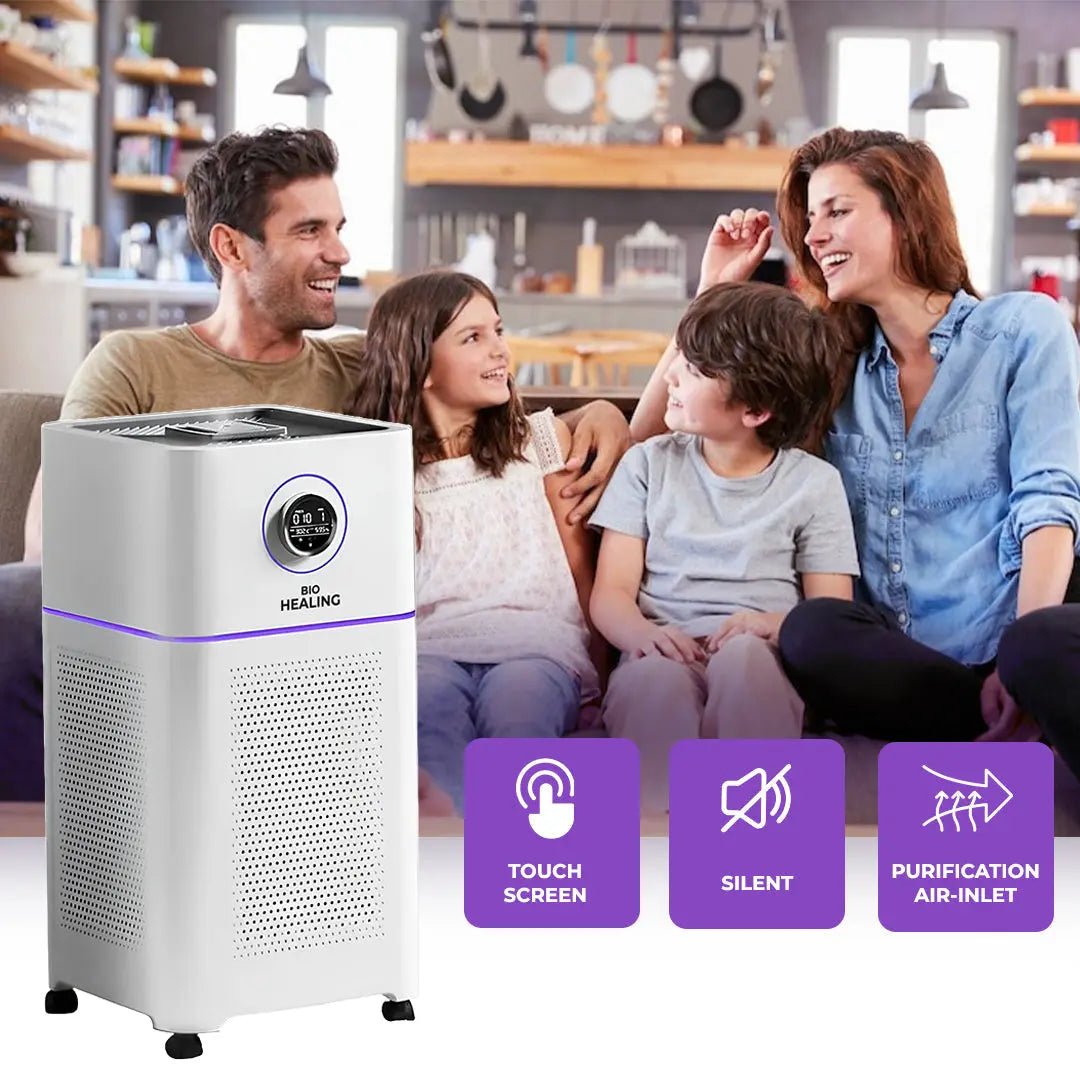 Medical Grade 5-Layer HEPA 13 Air Purifier & Humidifier