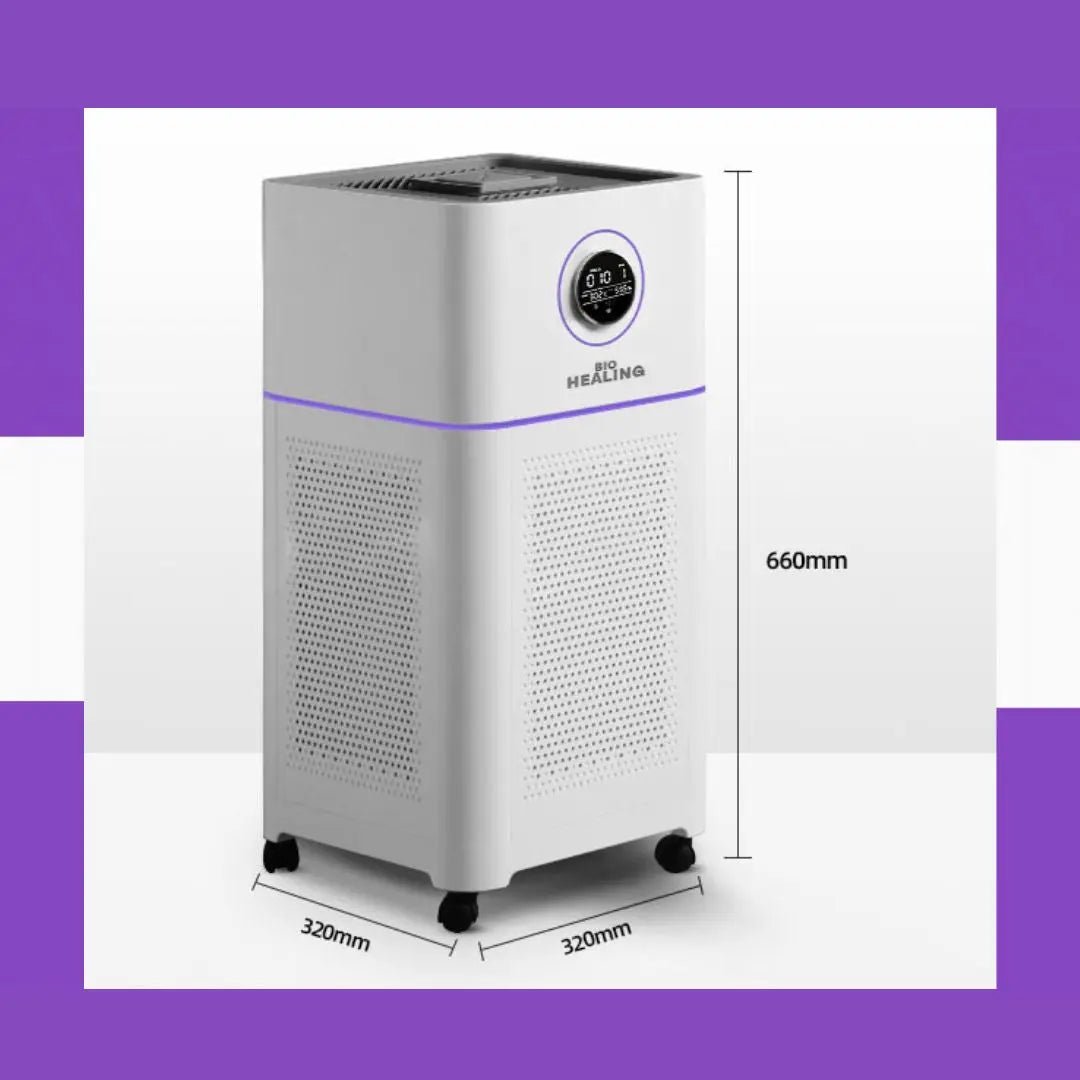 Medical Grade 5-Layer HEPA 13 Air Purifier & Humidifier