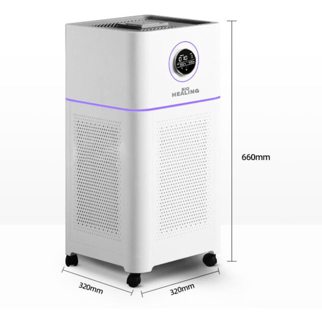 Medical Grade 5-Layer HEPA 13 Air Purifier & Humidifier