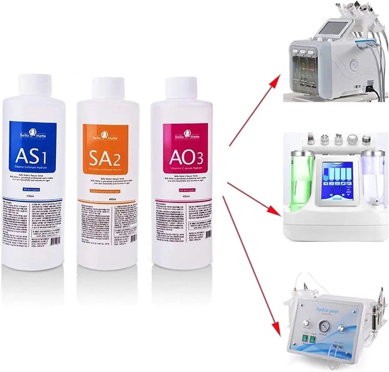 Hydro dermabrasion aqua peel solution