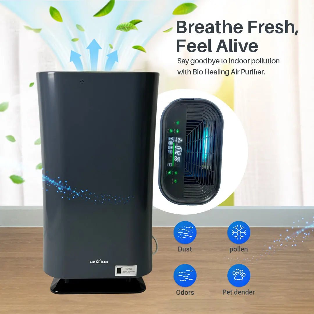 Powerful Bio Healing B02 Hepa 13 Air Purifier - Cleanse Your Air Instantly!