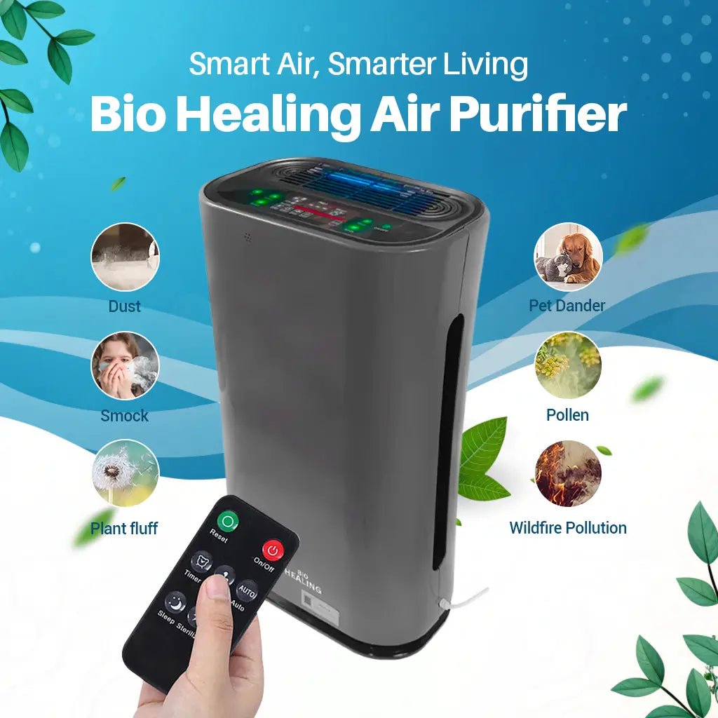 Powerful Bio Healing B02 Hepa 13 Air Purifier - Cleanse Your Air Instantly!