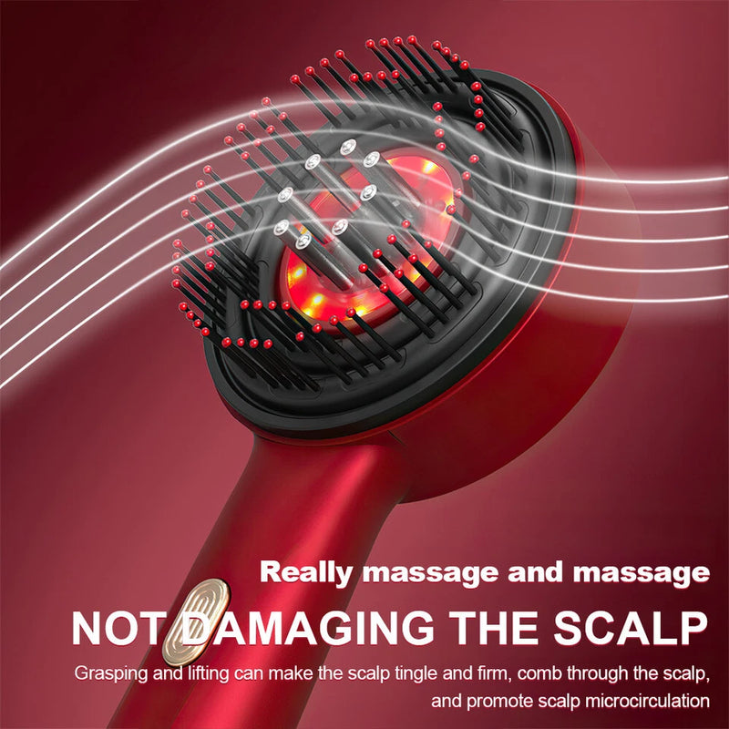 Hair Growth Comb with Red Light Therapy & Scalp Massage - aussie-deals4u