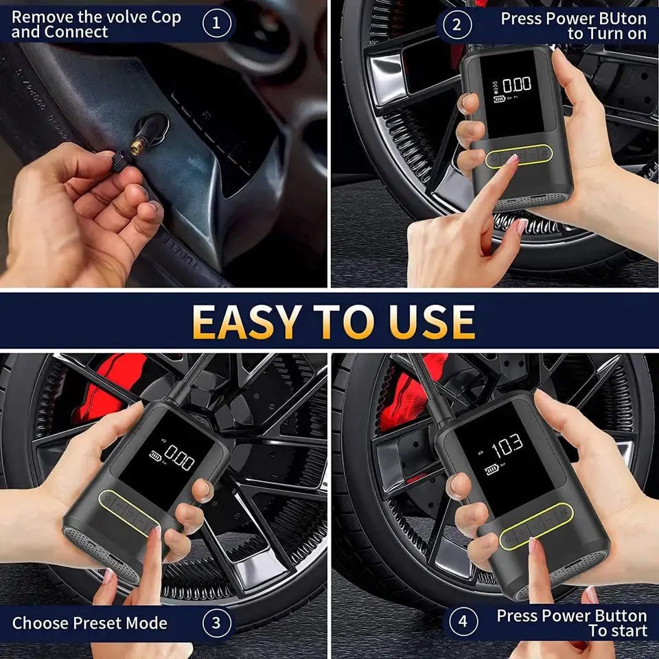 Electric Tyre Inflator - aussie - deals4uaussie - deals4u