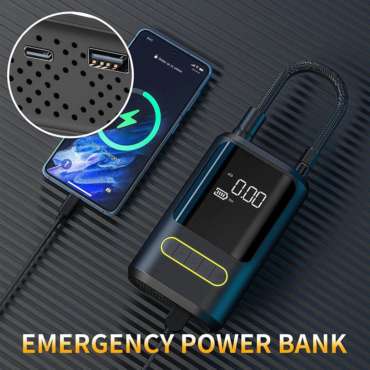 Electric Tyre Inflator - aussie - deals4uaussie - deals4u