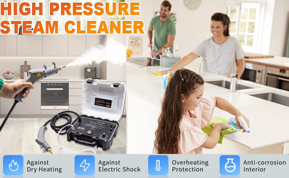 Ultimate High Temp Steam Pressure Cleaner - Powerful & Efficient Cleaning Machine