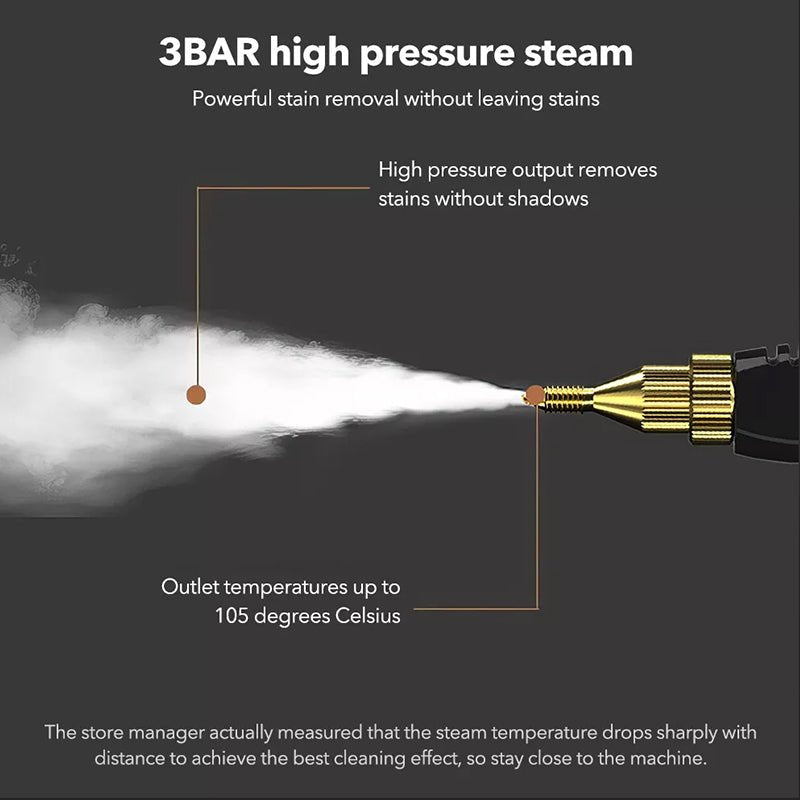 Ultimate High Temp Steam Pressure Cleaner - Powerful & Efficient Cleaning Machine