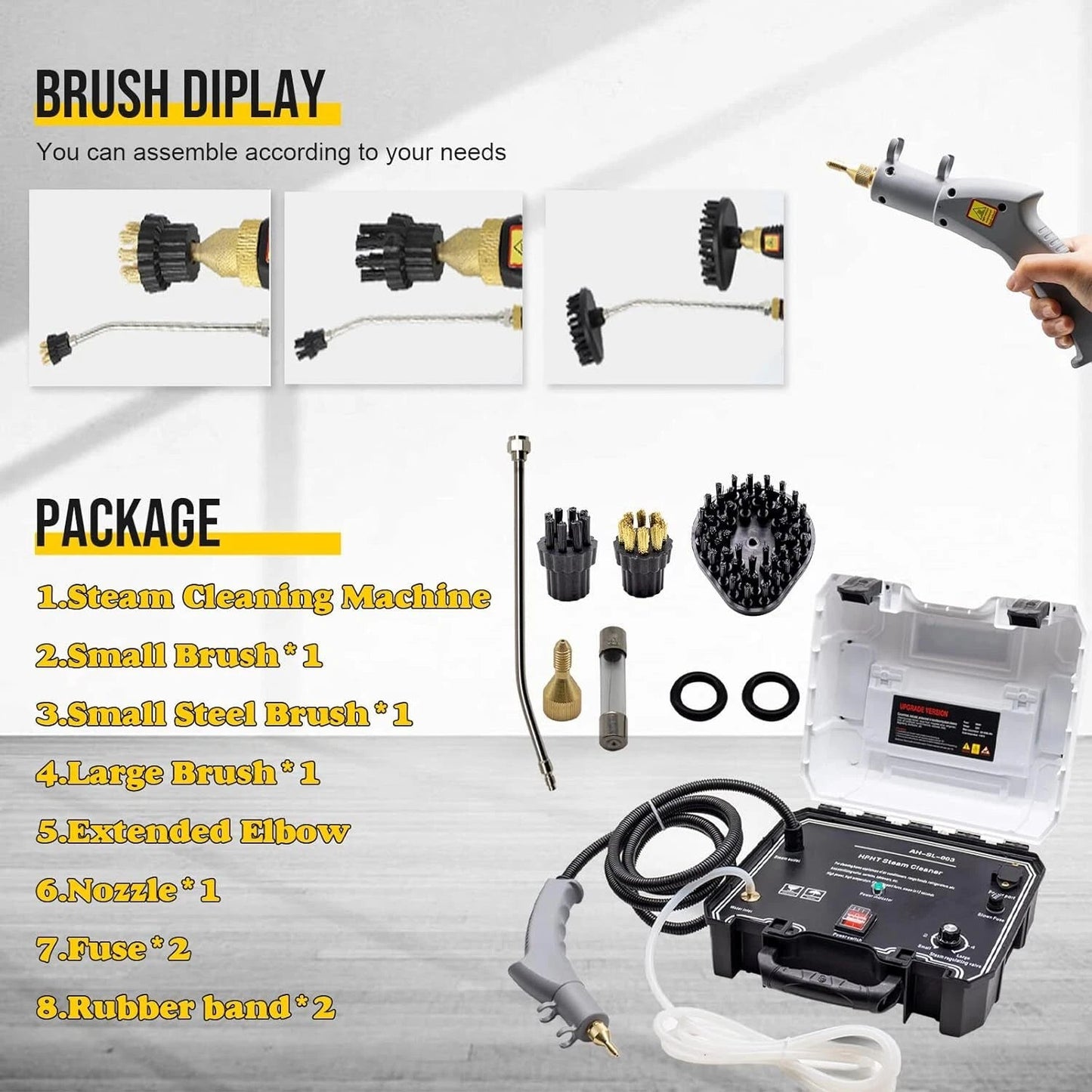 Ultimate High Temp Steam Pressure Cleaner - Powerful & Efficient Cleaning Machine