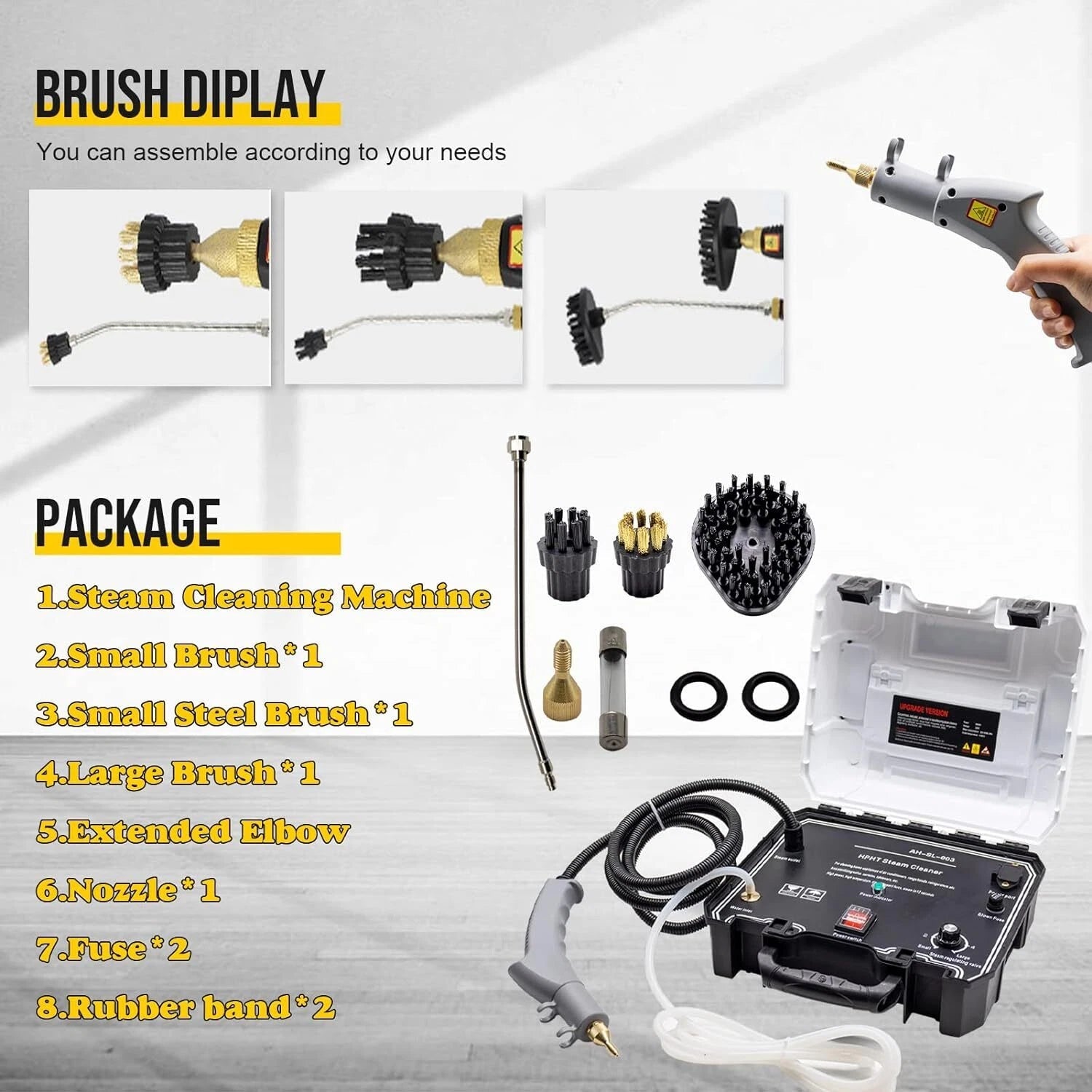 Ultimate High Temp Steam Pressure Cleaner - Powerful & Efficient Cleaning Machine