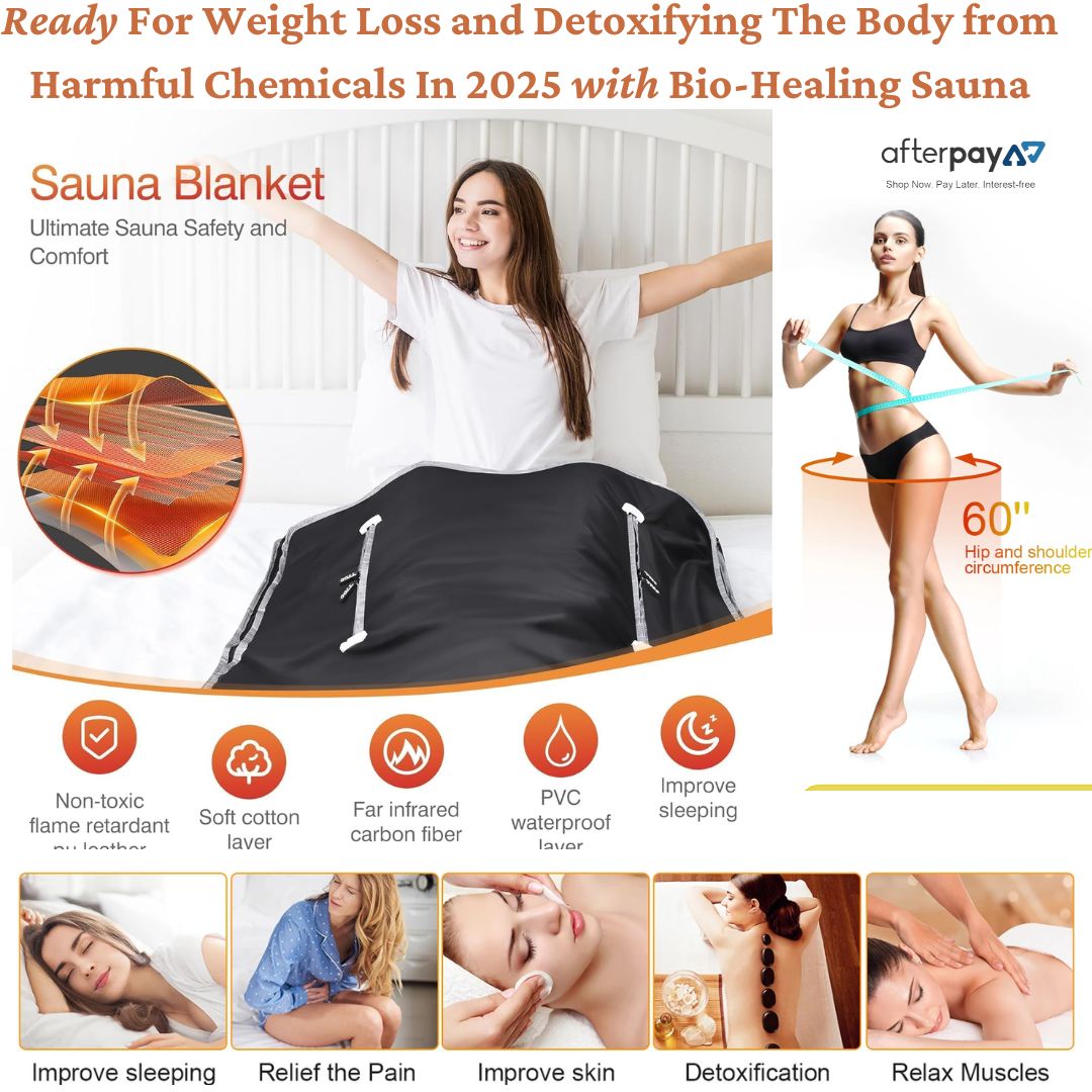 Bio Healing Far Infrared Sauna Blanket: Detox & Relax in Minutes - Ultimate Health Booster!