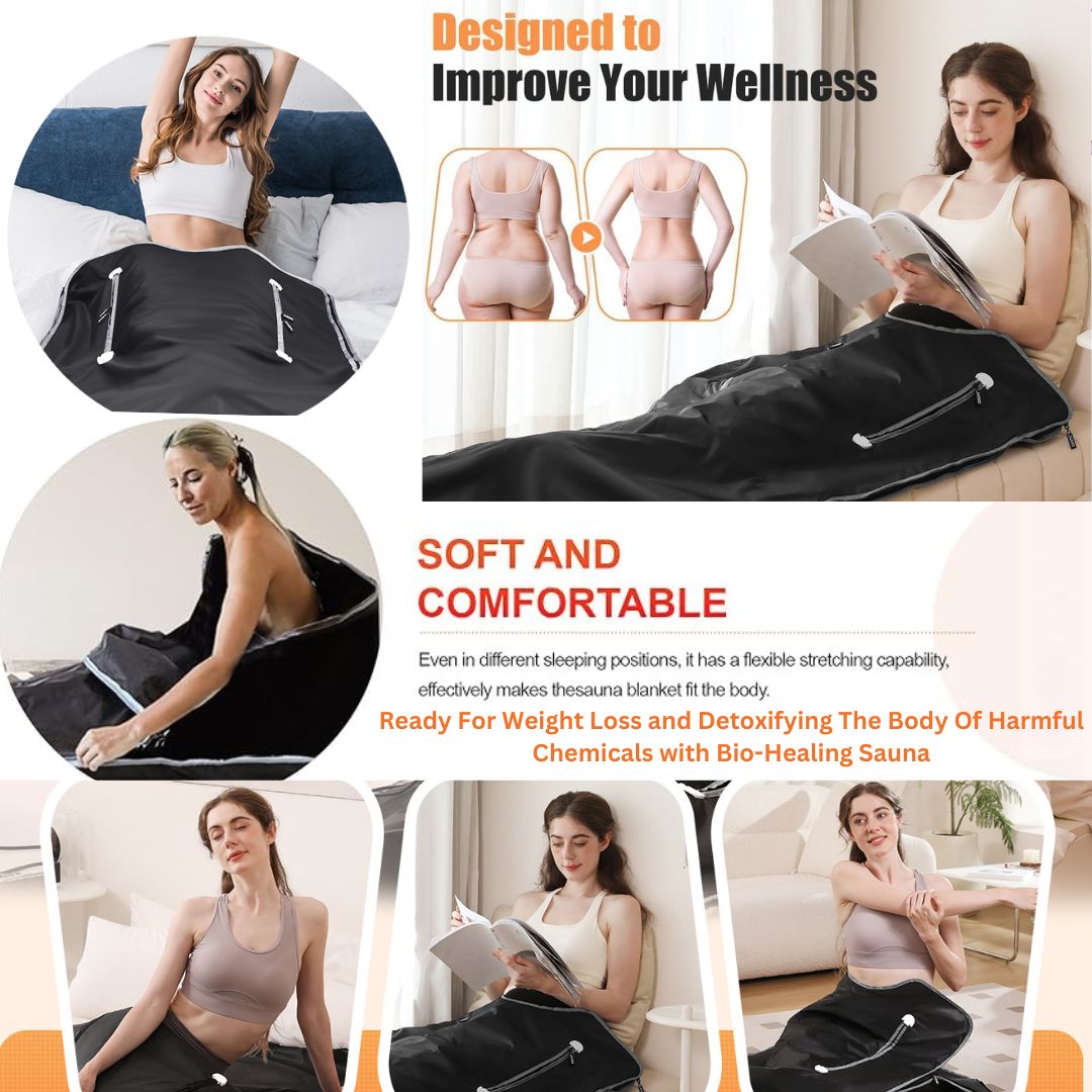 Bio Healing Far Infrared Sauna Blanket: Detox & Relax in Minutes - Ultimate Health Booster!