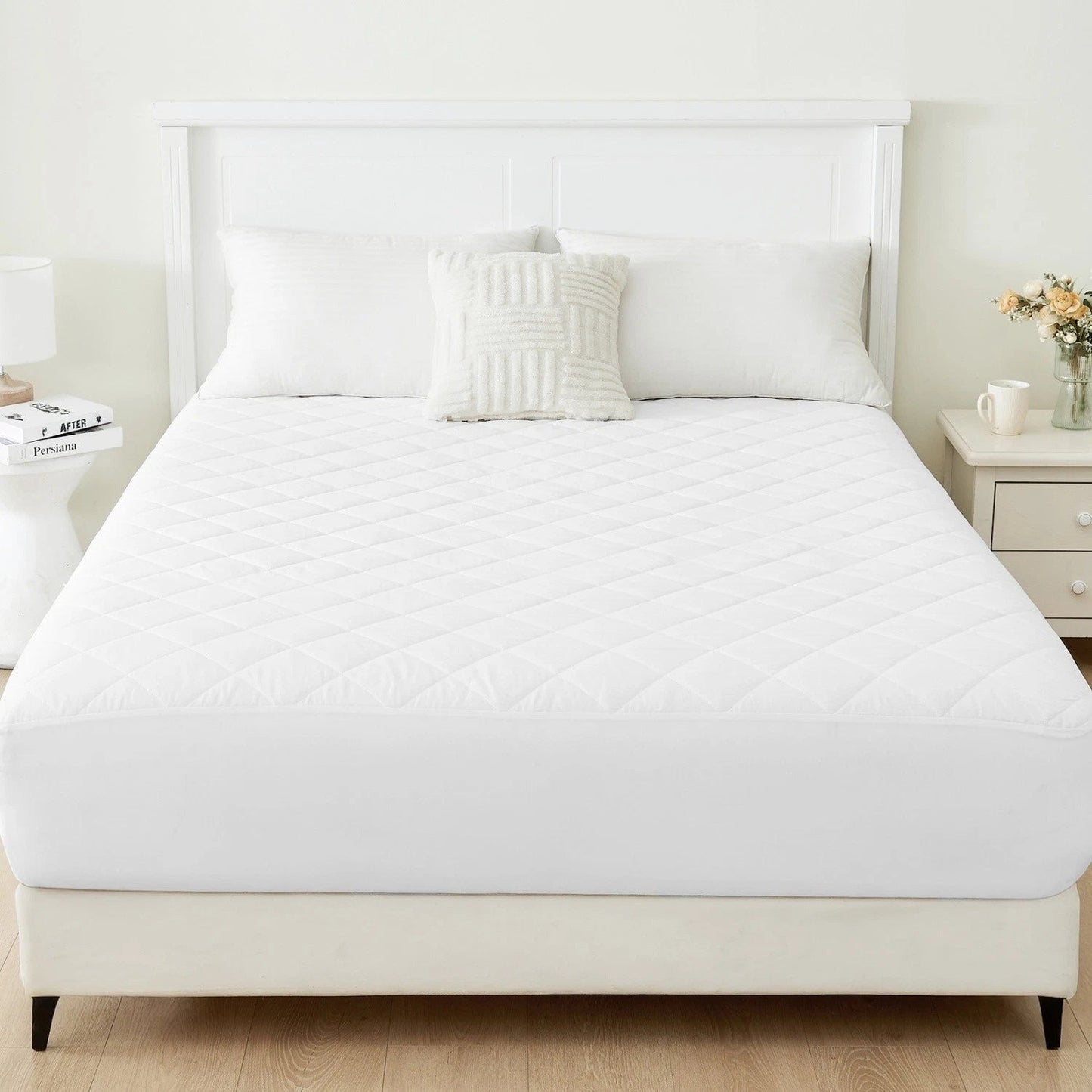 Quilted Waterproof Mattress Protector Cover