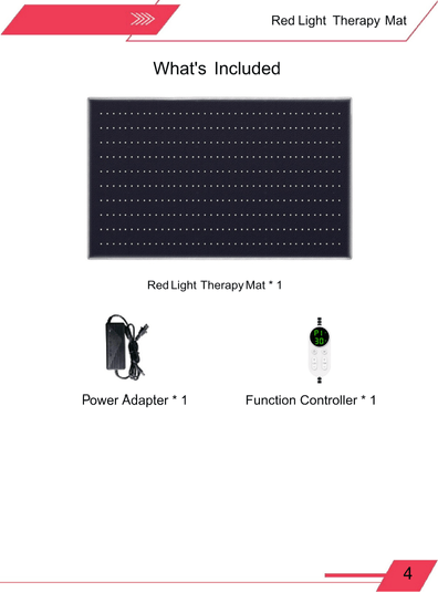 Red Light Therapy Large Mat 50 x 100cm - aussie - deals4u