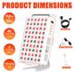 Revitalize with Red Wave Healing Infrared Light Therapy Lamp