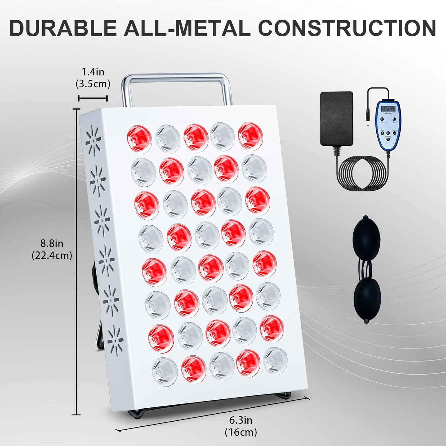 Revitalize with Red Wave Healing Infrared Light Therapy Lamp