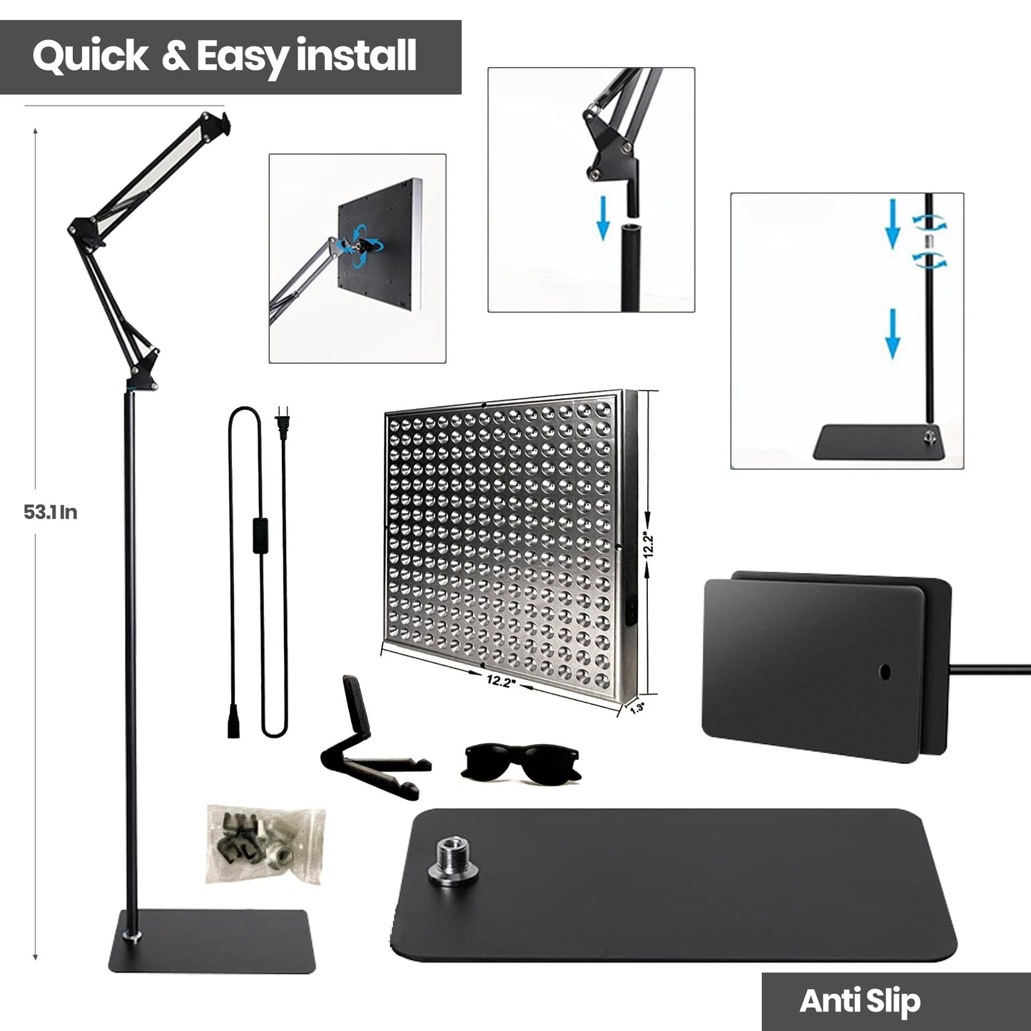 Revive Your Skin: Red Wave Healing Lamp for Face & Body