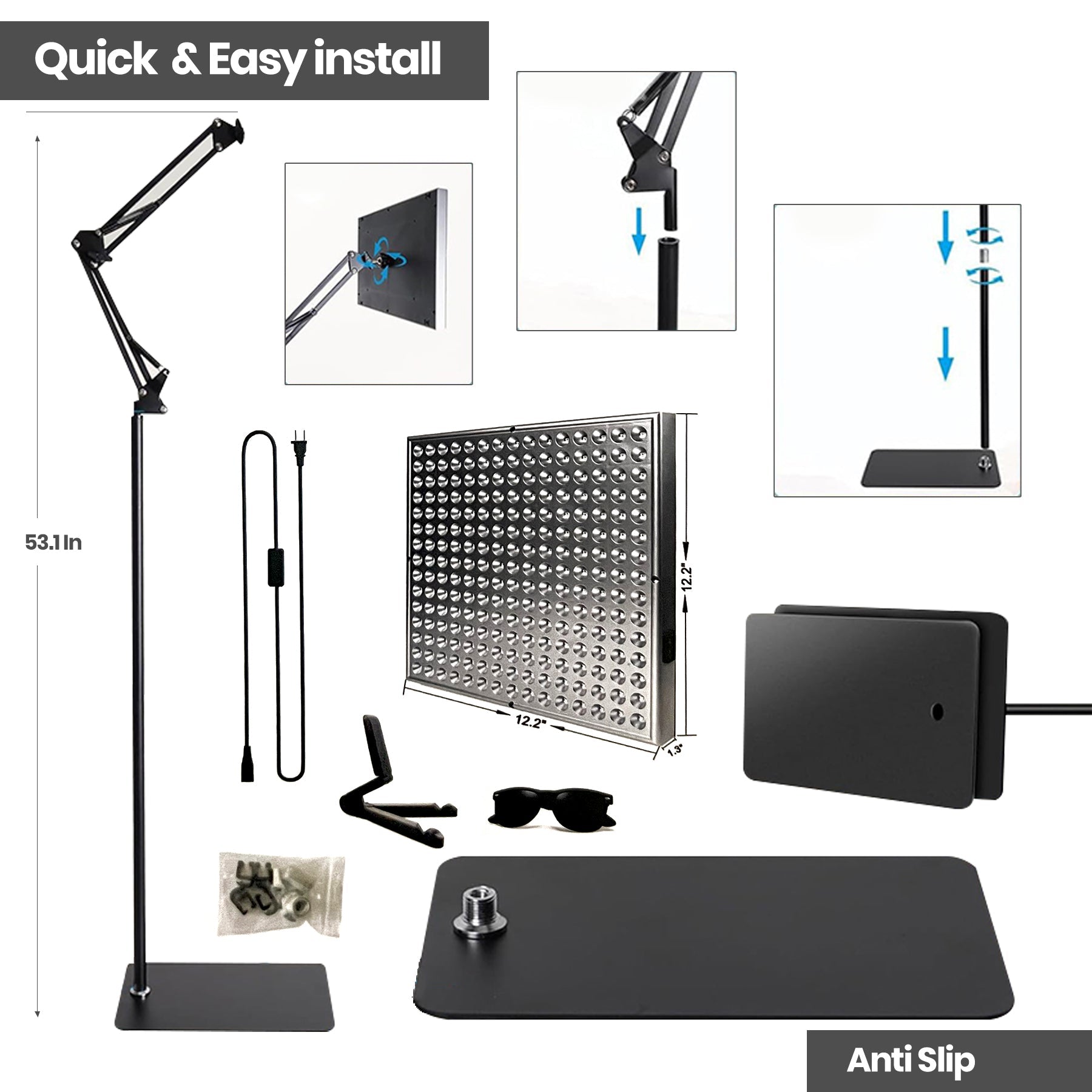 Revive Your Skin: Red Wave Healing Lamp for Face & Body