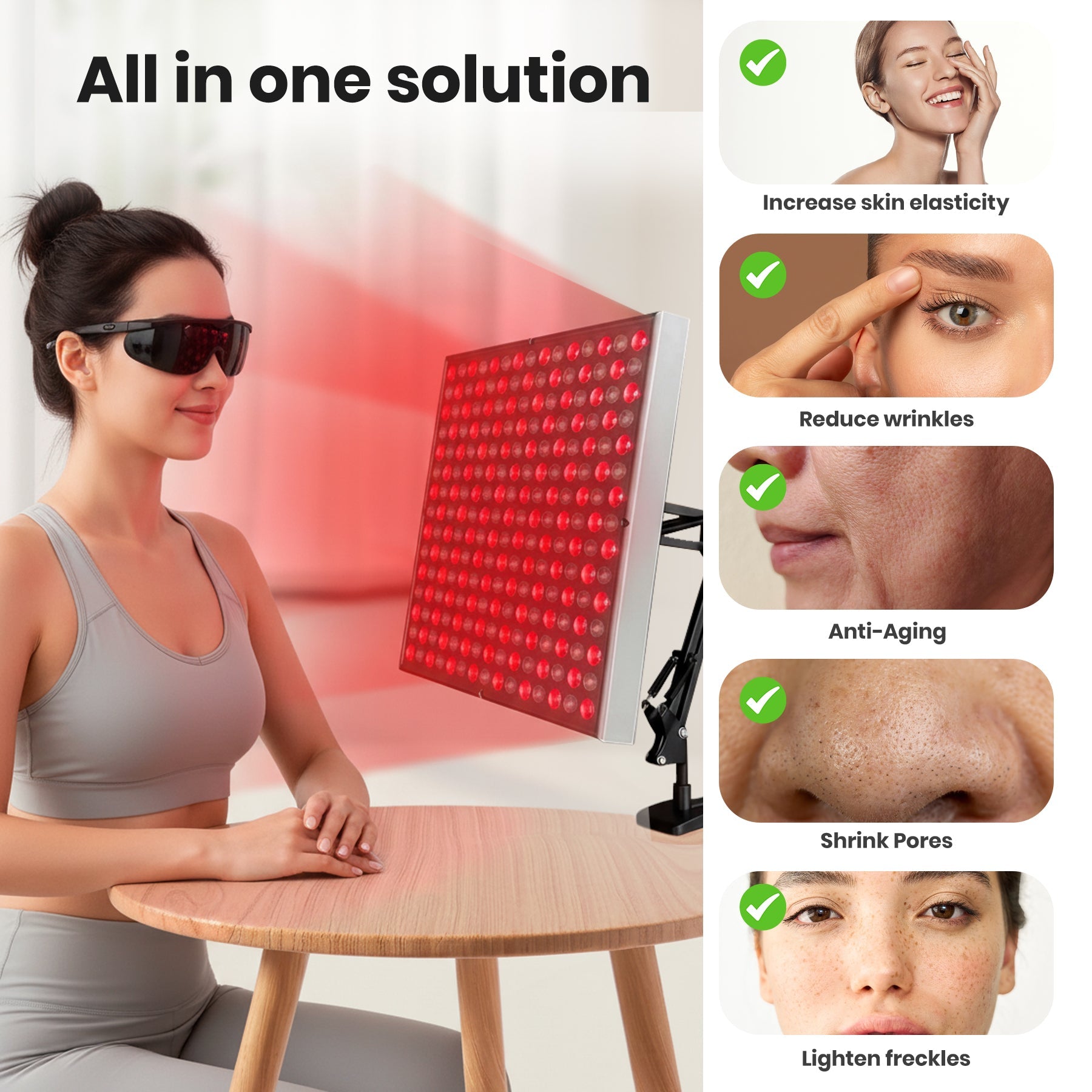 Revive Your Skin: Red Wave Healing Lamp for Face & Body