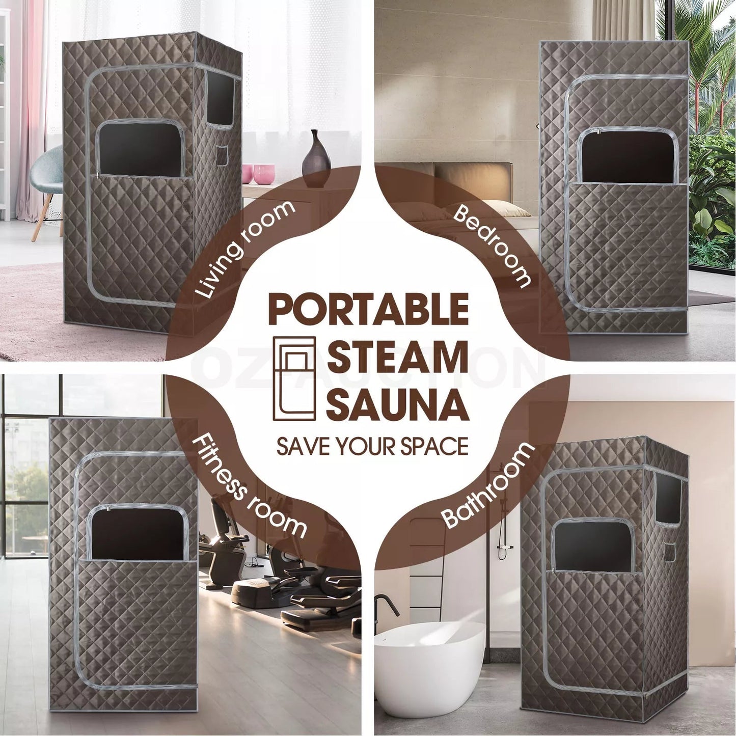 3L Portable Steam Sauna Tent