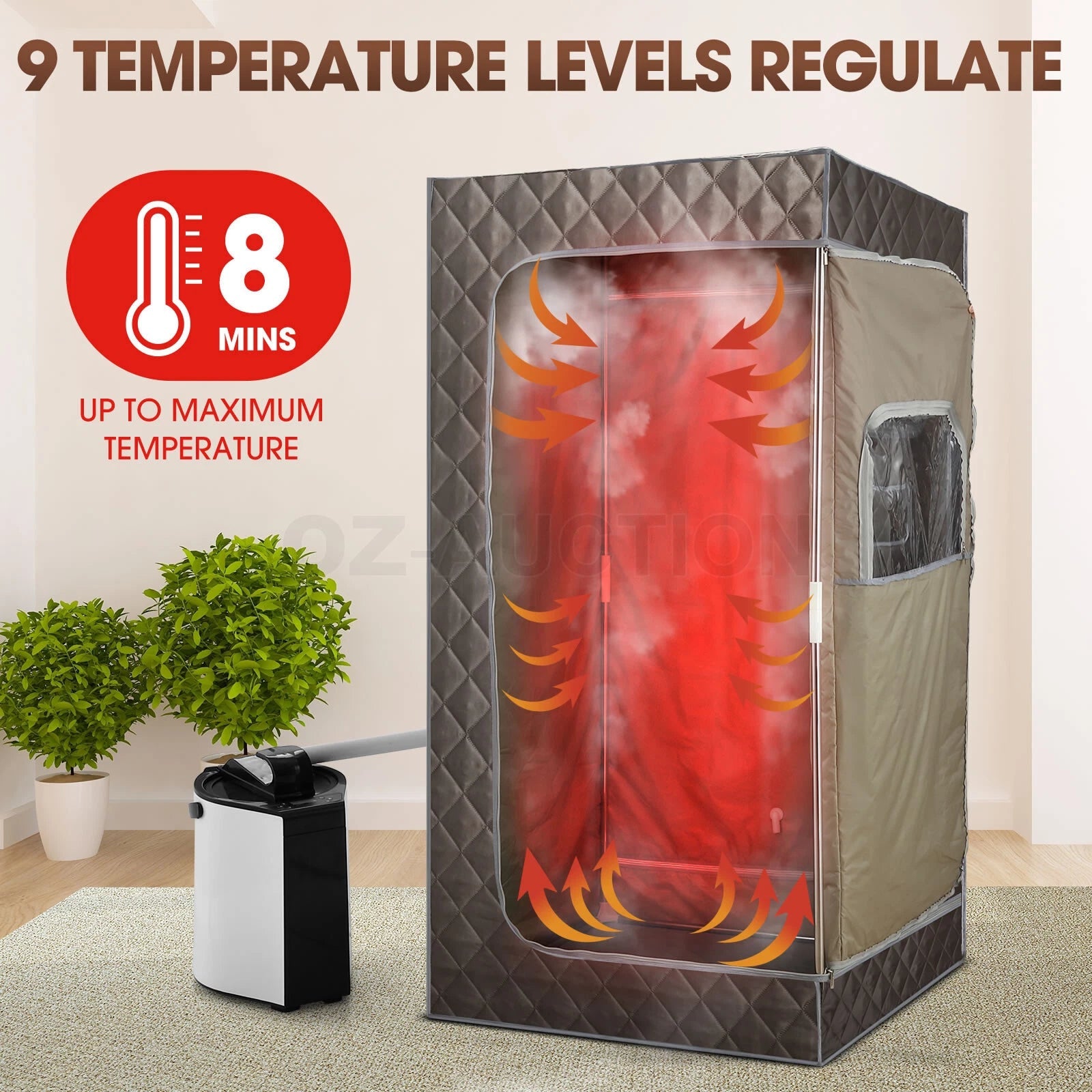 3L Portable Steam Sauna Tent