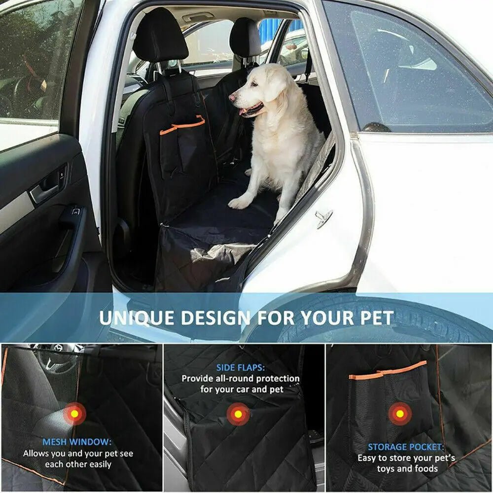Waterproof Car Seat Cover, Seat Belt, Pet Leash - aussie - deals4uaussie - deals4u