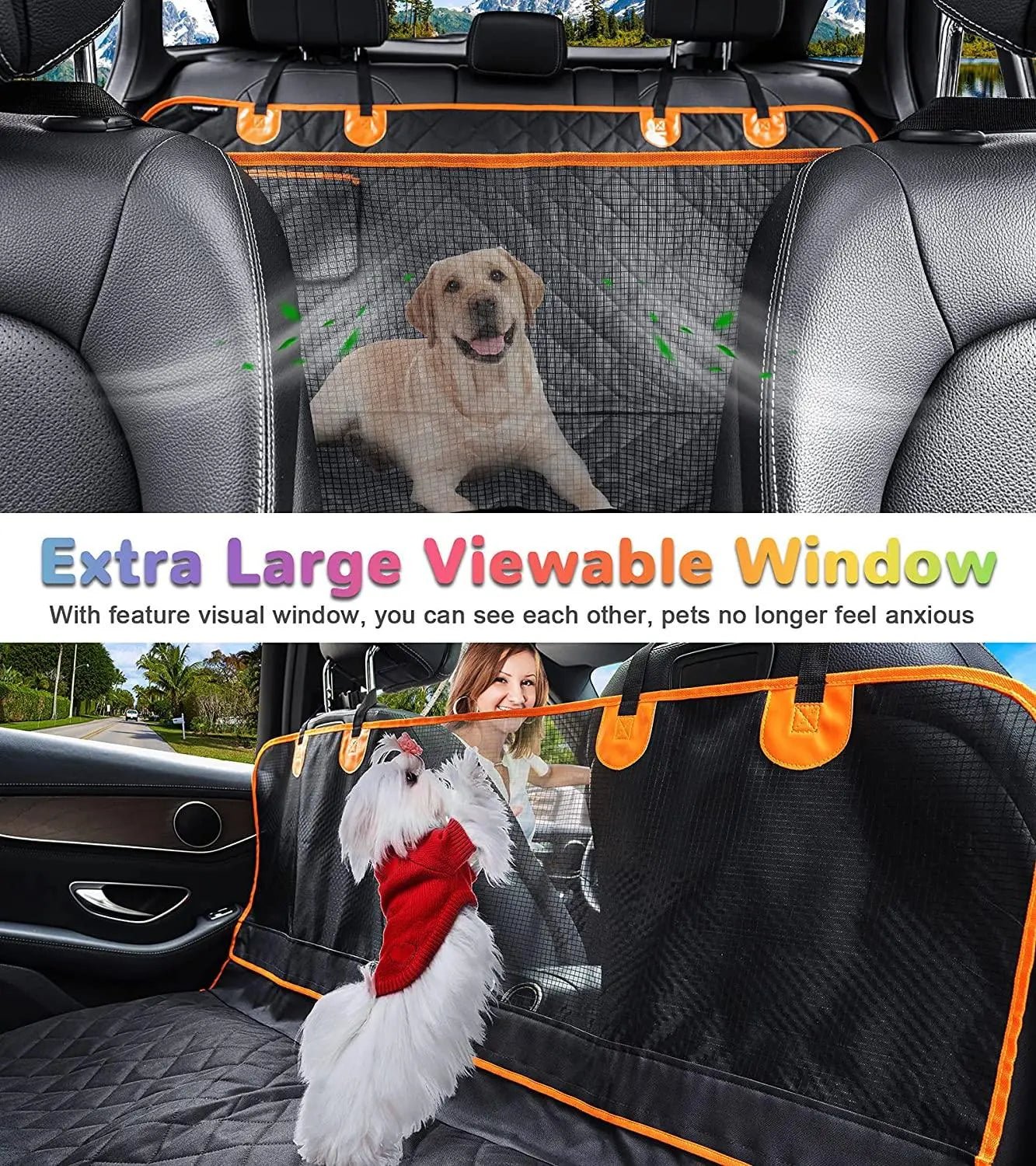 Waterproof Car Seat Cover, Seat Belt, Pet Leash - aussie - deals4uaussie - deals4u