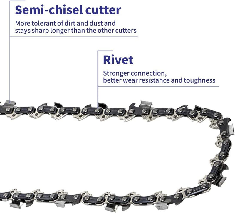 6 Inch Chain For Chainsaw - aussie-deals4u