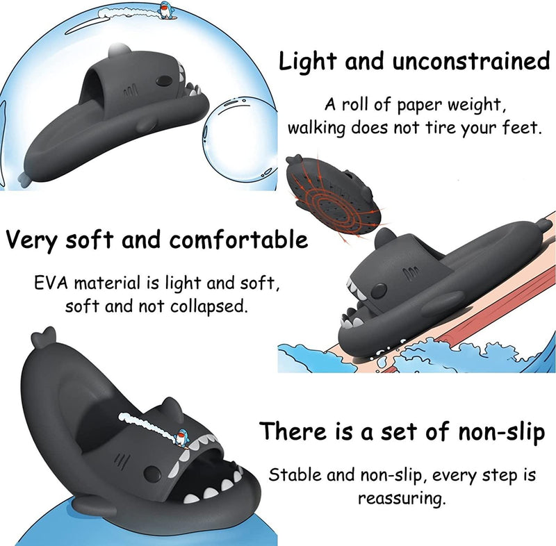 Australia # 1 Shark Cloud Slippers - aussie-deals4u