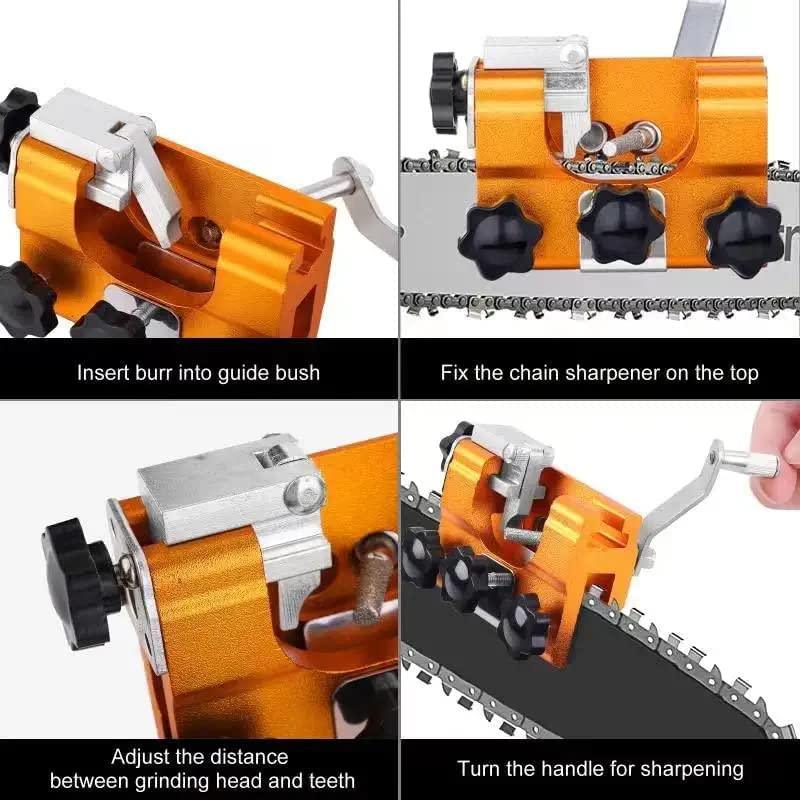 Chainsaw Chain Sharpening Jig - aussie-deals4u