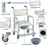 3 in 1 Shower Commode Wheelchair - aussie-deals4u