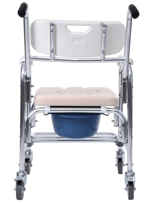 3 in 1 Shower Commode Wheelchair - aussie-deals4u